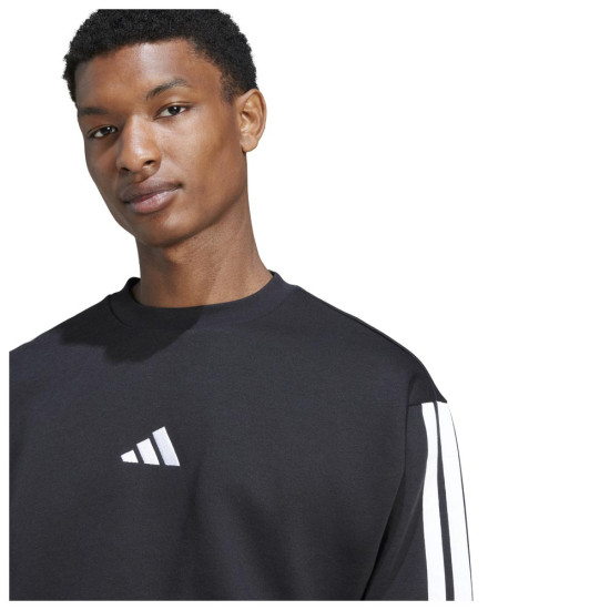 Adidas Ανδρικό φούτερ Essentials 3-Stripes Fleece Sweatshirt Adidas Ανδρικό φούτερ Essentials 3-Stripes Fleece Sweatshirt